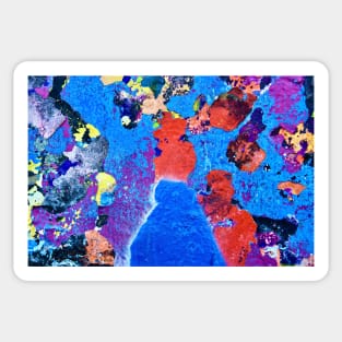 Colors of ephemeral art IV / Swiss Artwork Photography Sticker